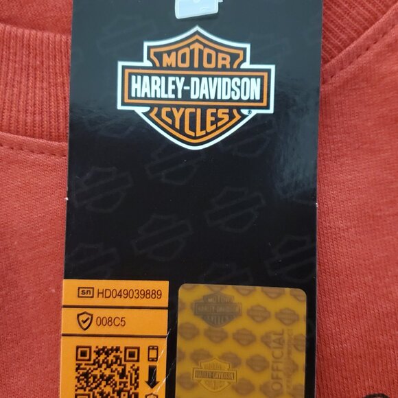 Men's Harley Davidson Panhead Fire Chili Pepper Short Sleeve Large T-Shirt - New - Picture 6 of 6